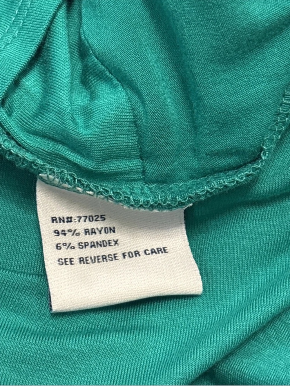 Completely Me By Liz Lange Women’s V-neck Ruched Dress Size 1X Green - Picture 8 of 16